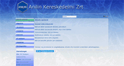 Desktop Screenshot of anilin.hu